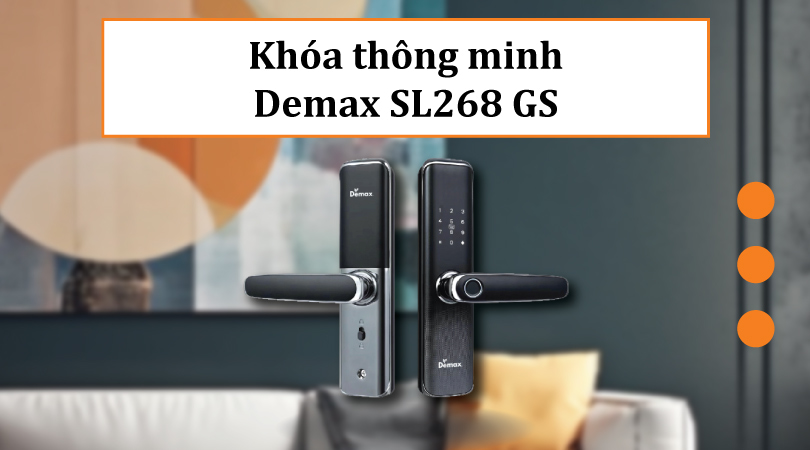 Khóa thông minh Demax EL268 GS